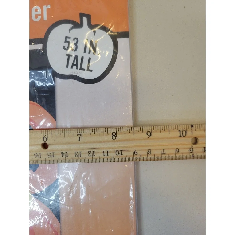 Hallmark Party Express Halloween Banner 53 Inch Jack-O-Lantern Pumpkin Decor